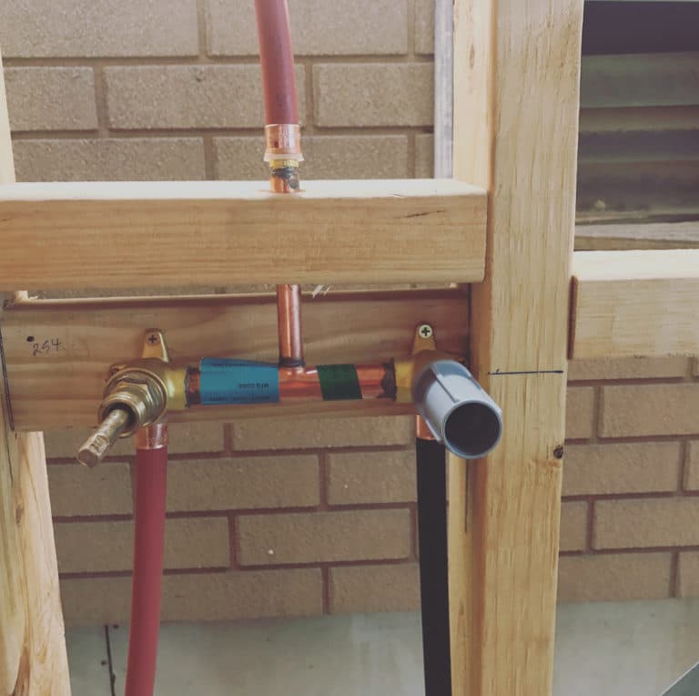 Hot and cold water pipe work in Footscray Geelong Enviro Plumbing