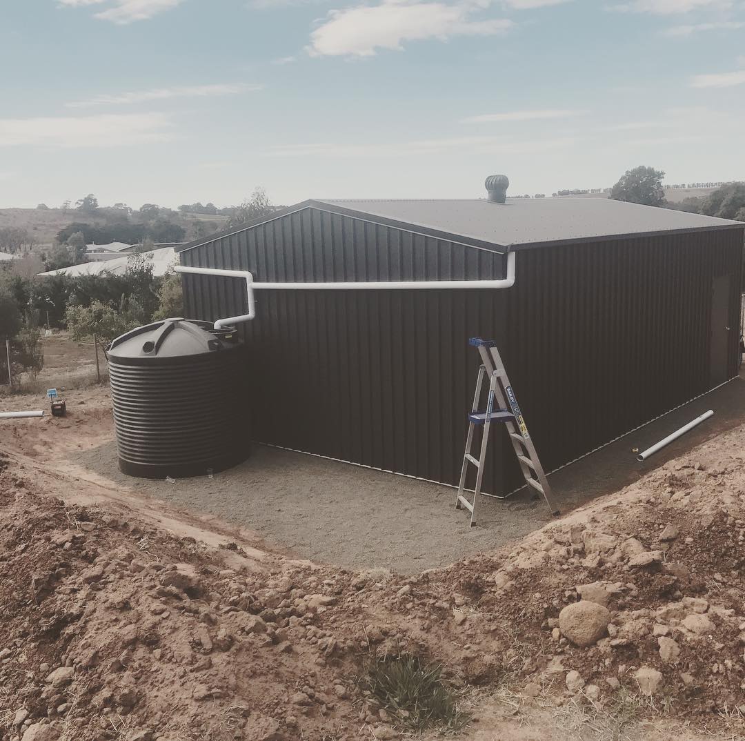 shed roof to rain water tank geelong geelong enviro plumbing